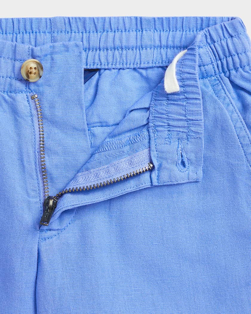 Ralph Lauren Childrenswear Boy's Pony Embroidered Shorts