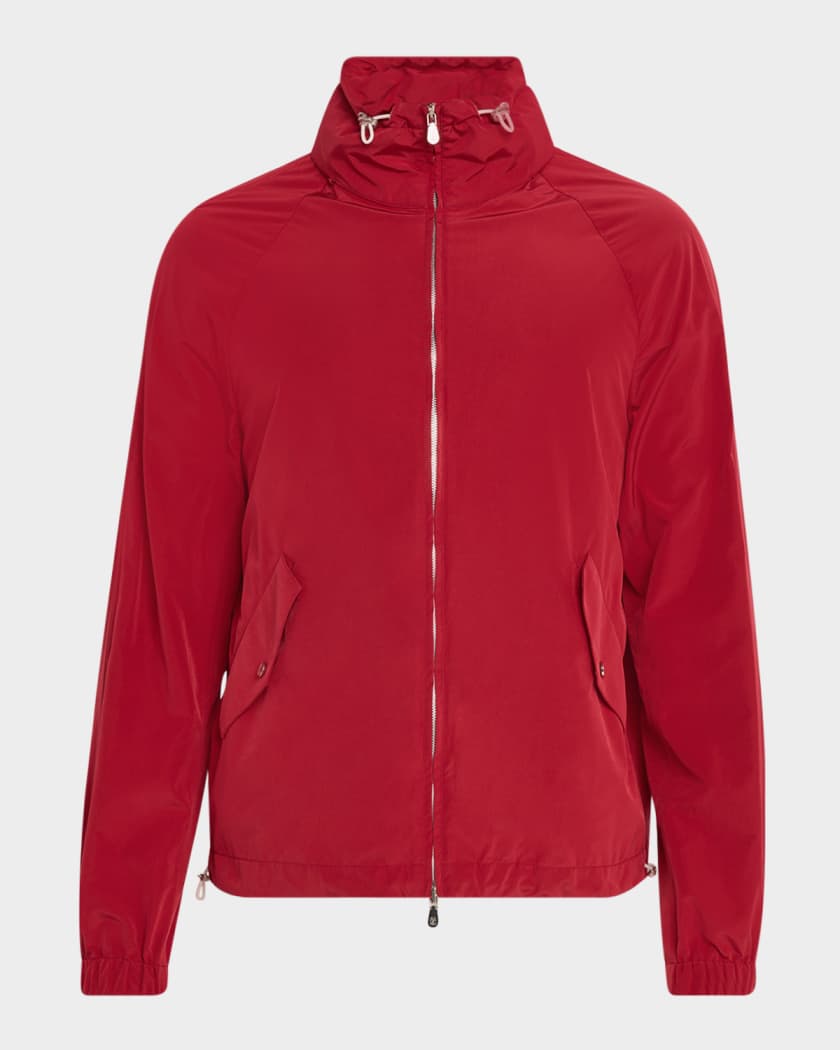 【関税&送料込】Brunello Cucinelli Giubbino Water Resistant Brunello Cucinelli Men's Water-Resistant Jacket | Neiman Marcus