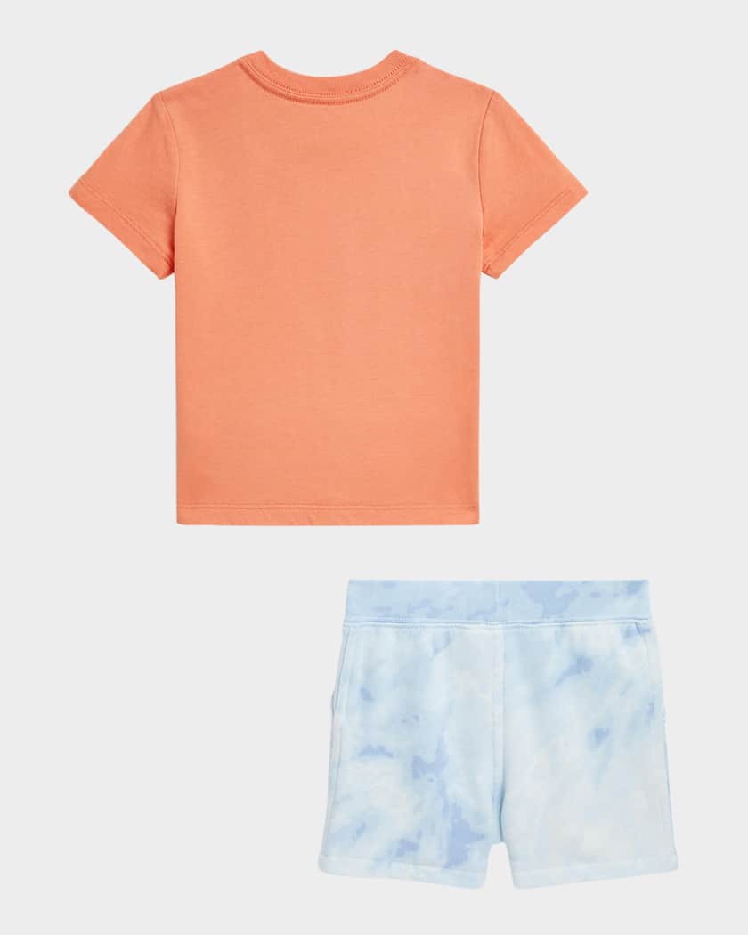 Boy's Graphic T-Shirt & Shorts Set, Size 3M-24M