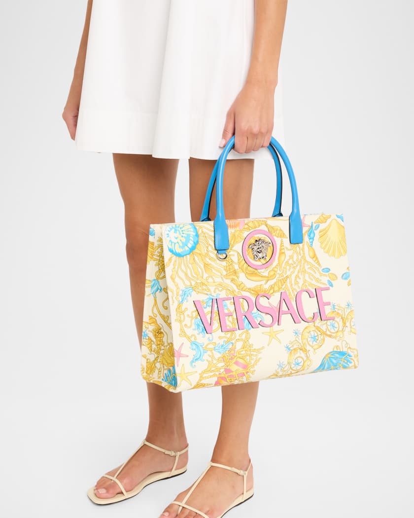 La Medusa Sea Life Printed Tote Bag
