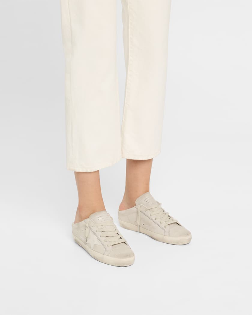 Super-Star Croc-Effect Slip-On Sneakers