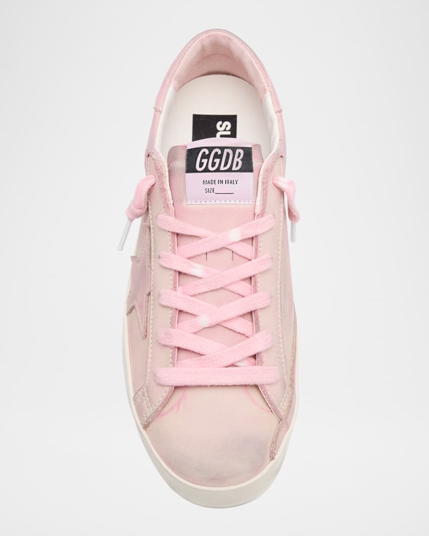 Superstar Nabuk Leather Low-Top Sneakers