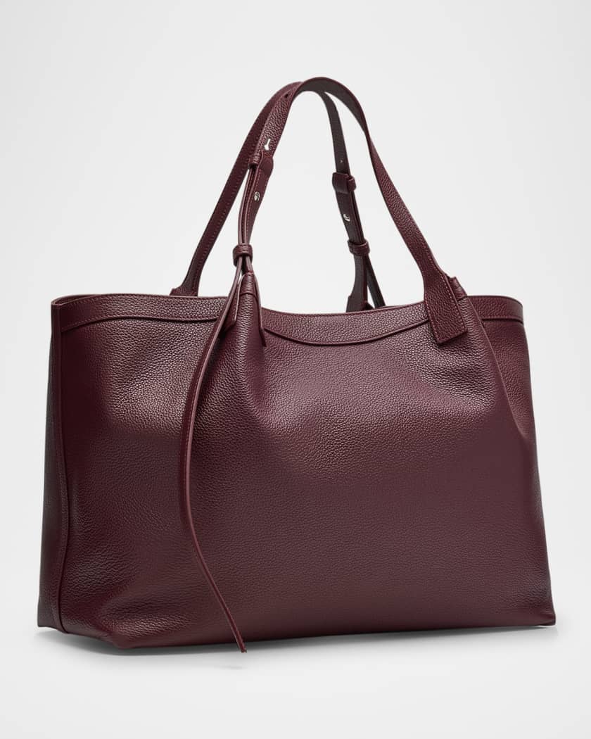 トートバッグ SERAPIAN SECRET SMALL TOTE BAG IN CACHEMIRE LEATHER Serapian Secret Cachemire Leather Tote Bag | Neiman Marcus