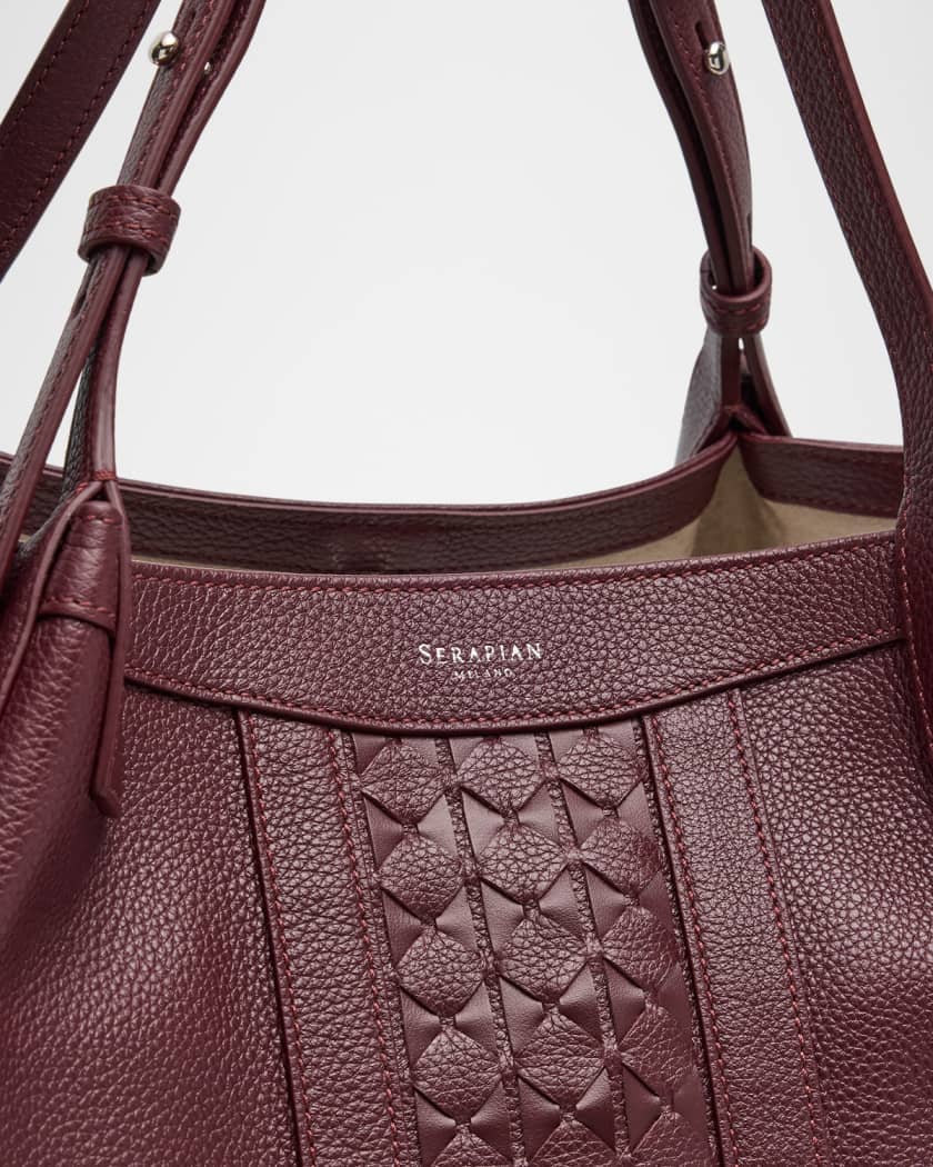 Serapian Secret Cachemire Leather Tote Bag | Neiman Marcus