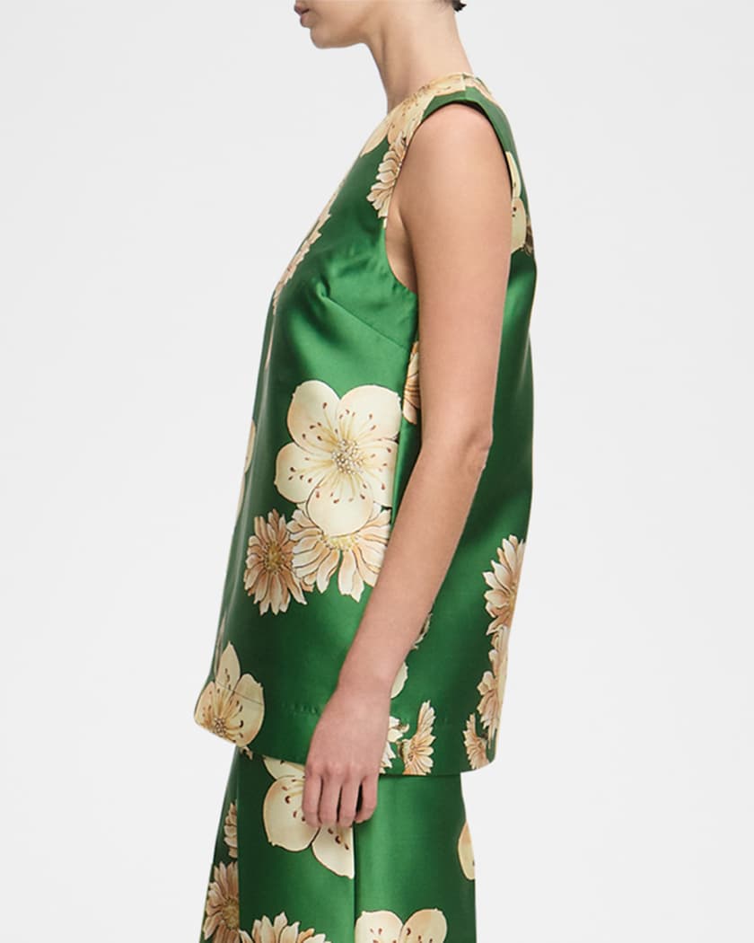 Sage Sleeveless Top