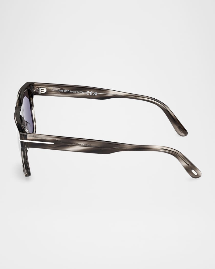 Men's Calder Acetate Square Sunglasses
