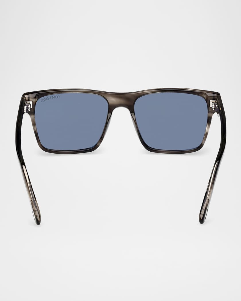Men's Calder Acetate Square Sunglasses