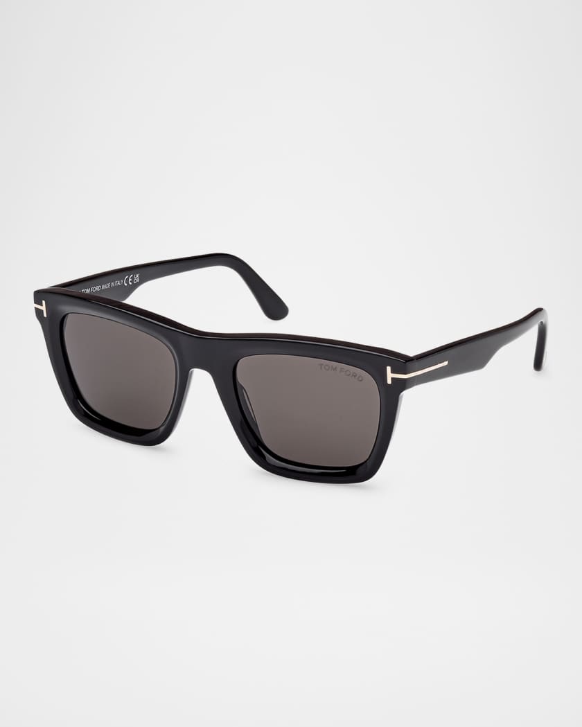 Men's Lelio Acetate Square Sunglasses