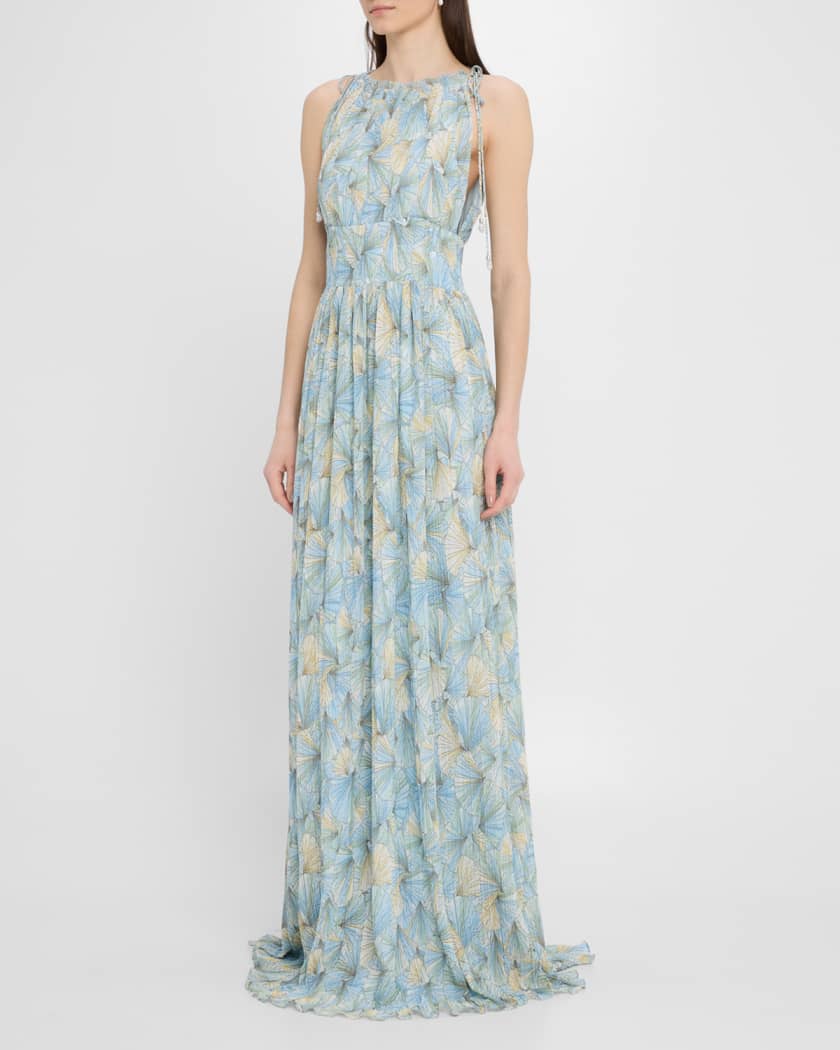 Yardley High-Neck Maxi Dress