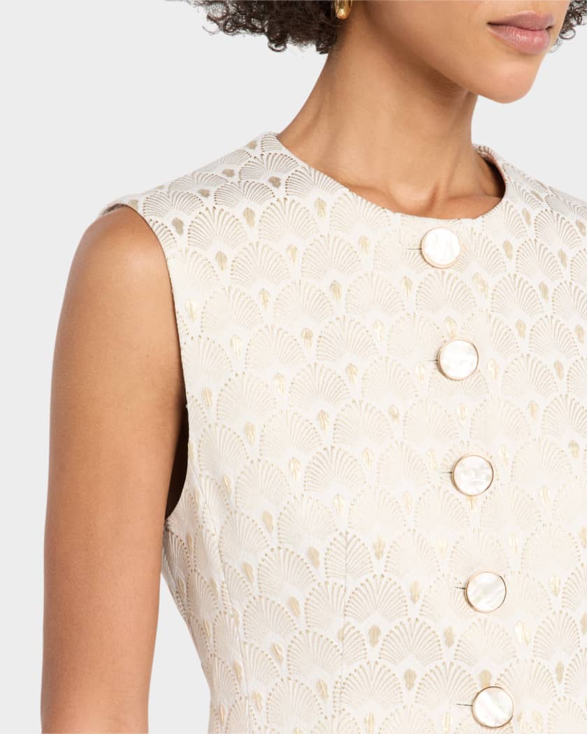 Lois Embroidered Vest