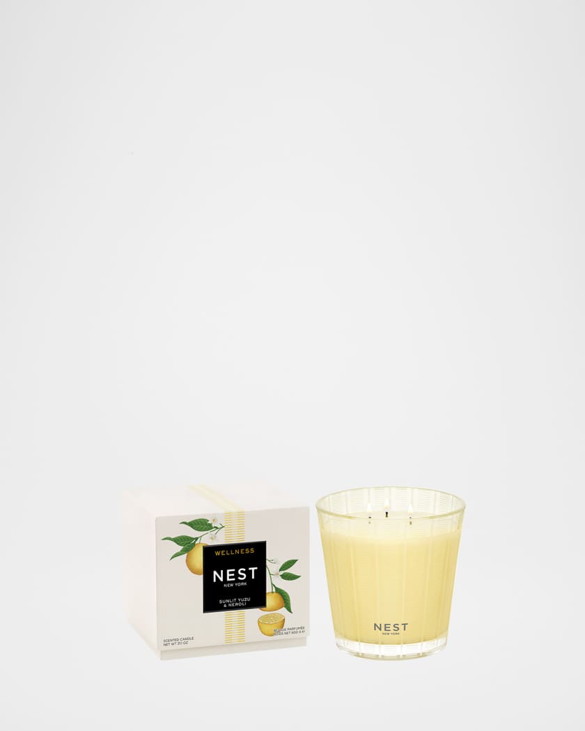 [新品未開栓]雪夜月 Season 3 Favorite Model 720ml NEST New York Sunlit Yuzu & Neroli 3-Wick Candle, 21.2 oz