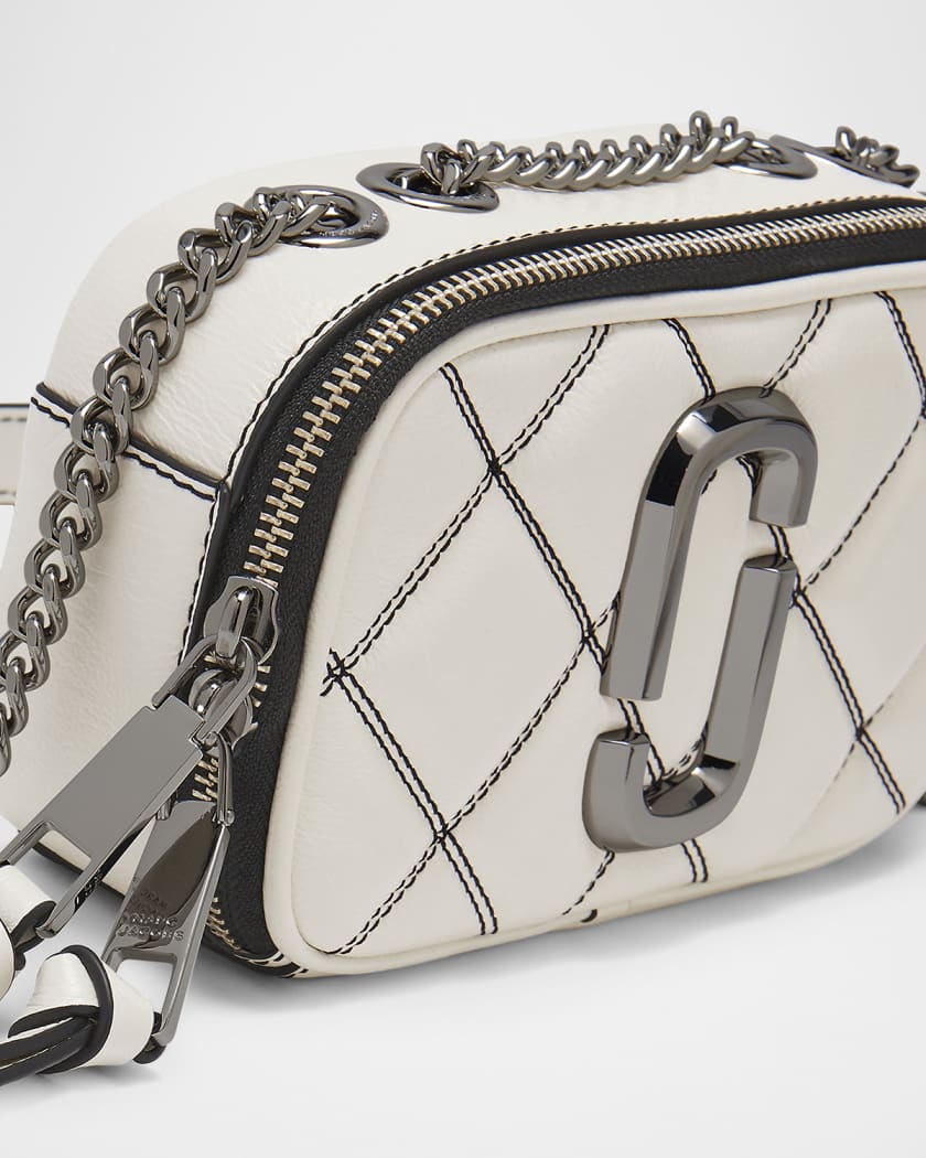 The Snapshot Quilted Leather Crossbody Bag