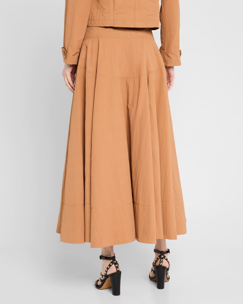 Cedar Side-Button Skirt