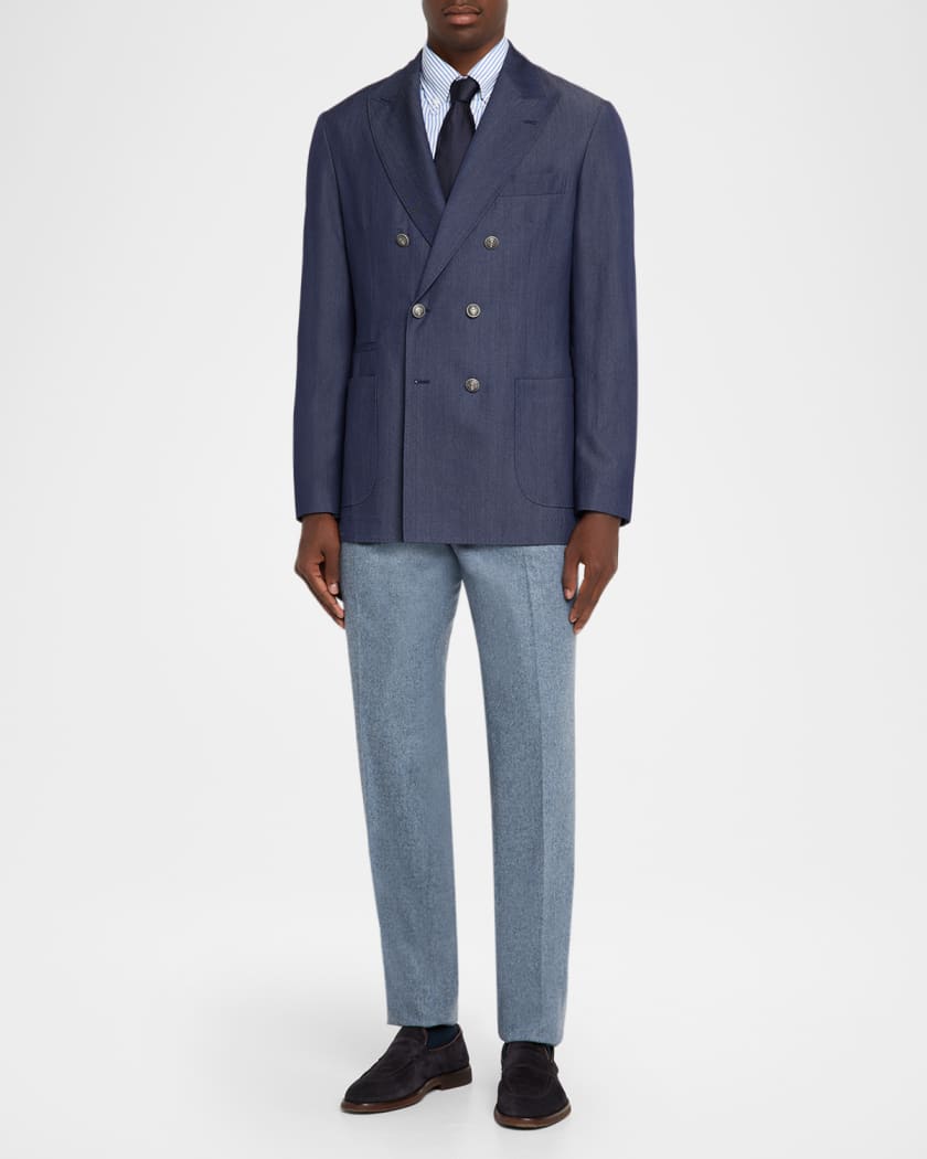 Brunello Cucinelli Men's High Summer Capsule Denim Effect