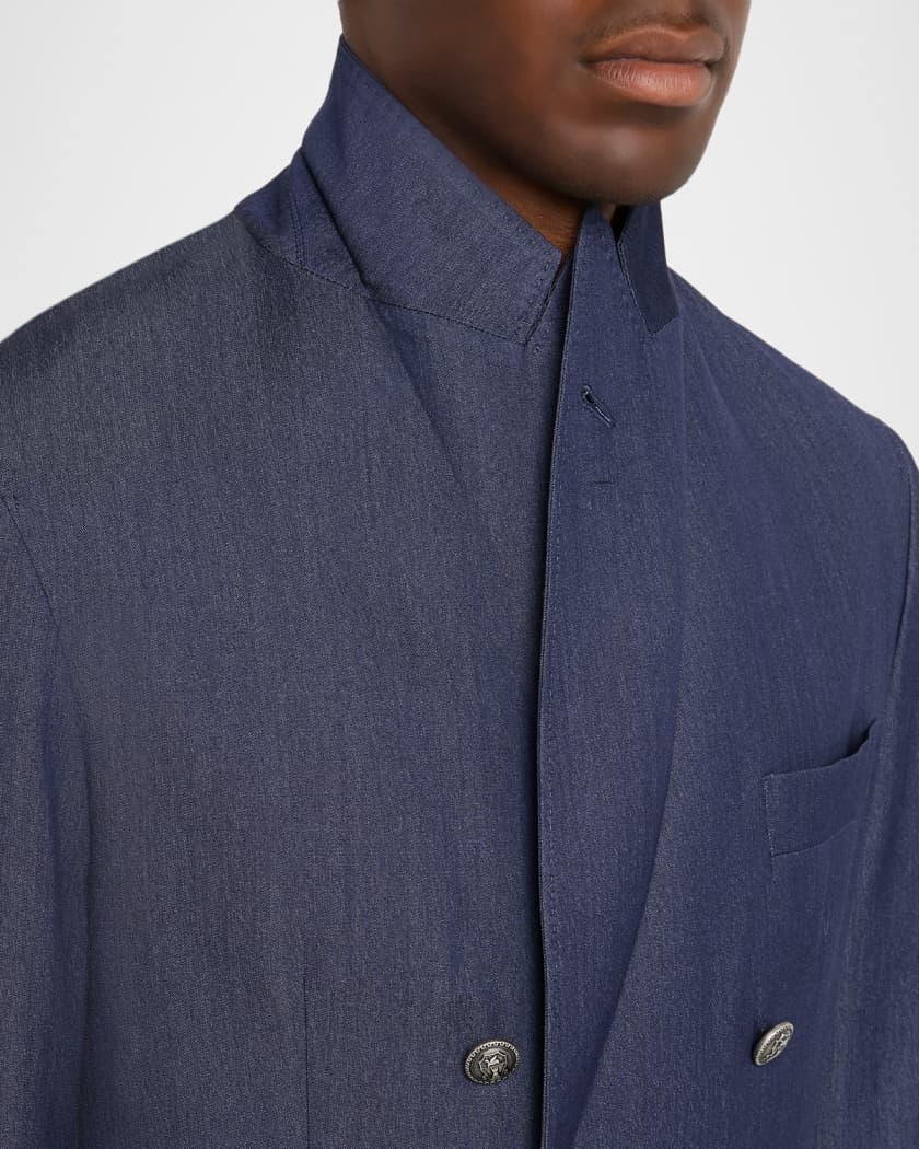 Brunello Cucinelli Men's High Summer Capsule Denim Effect