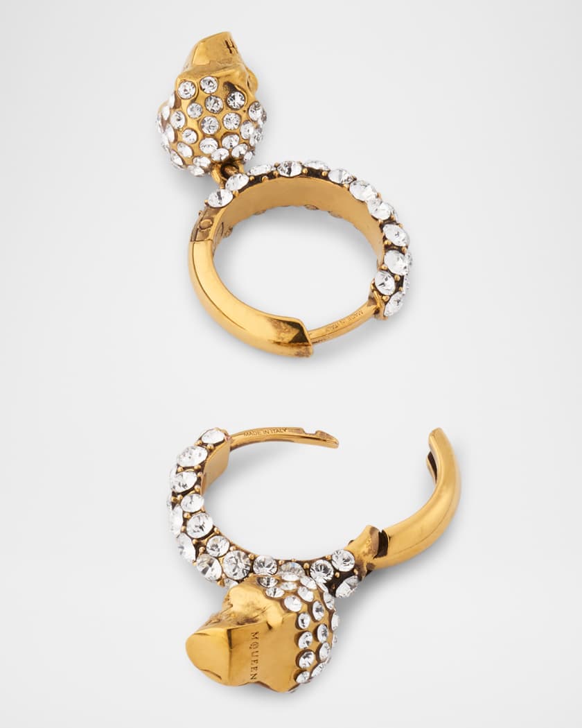 アクセサリーその他 MCQUEEN Skull earrings Alexander McQueen Skull Earring | Silver | FARFETCH