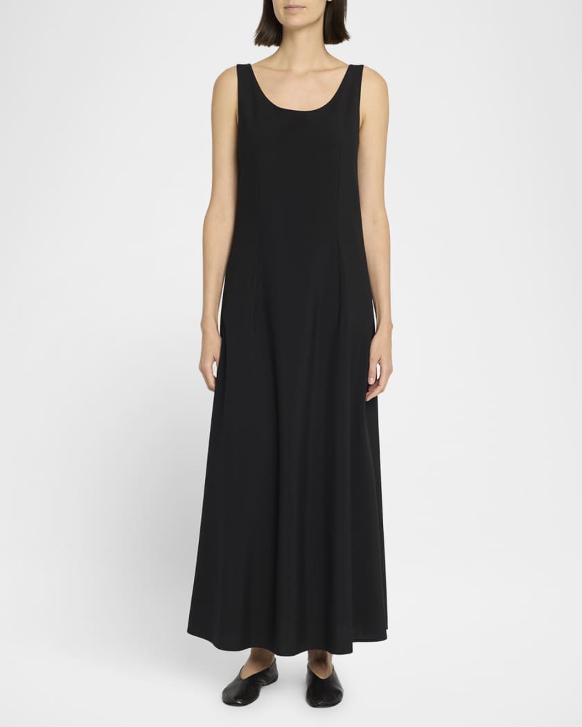 Teza Scoop-Neck Sleeveless Maxi Dress