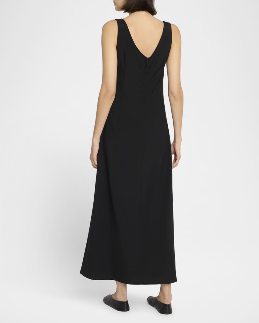 Teza Scoop-Neck Sleeveless Maxi Dress