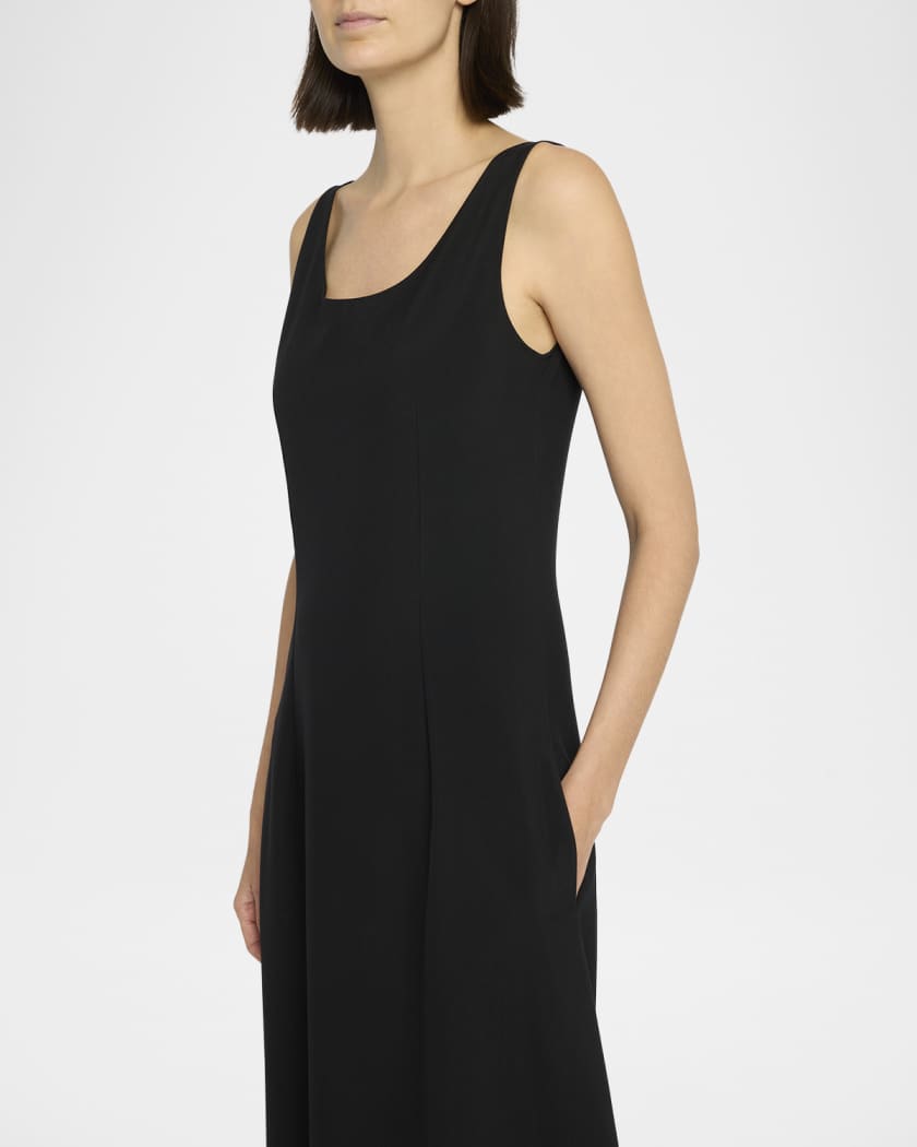 Teza Scoop-Neck Sleeveless Maxi Dress