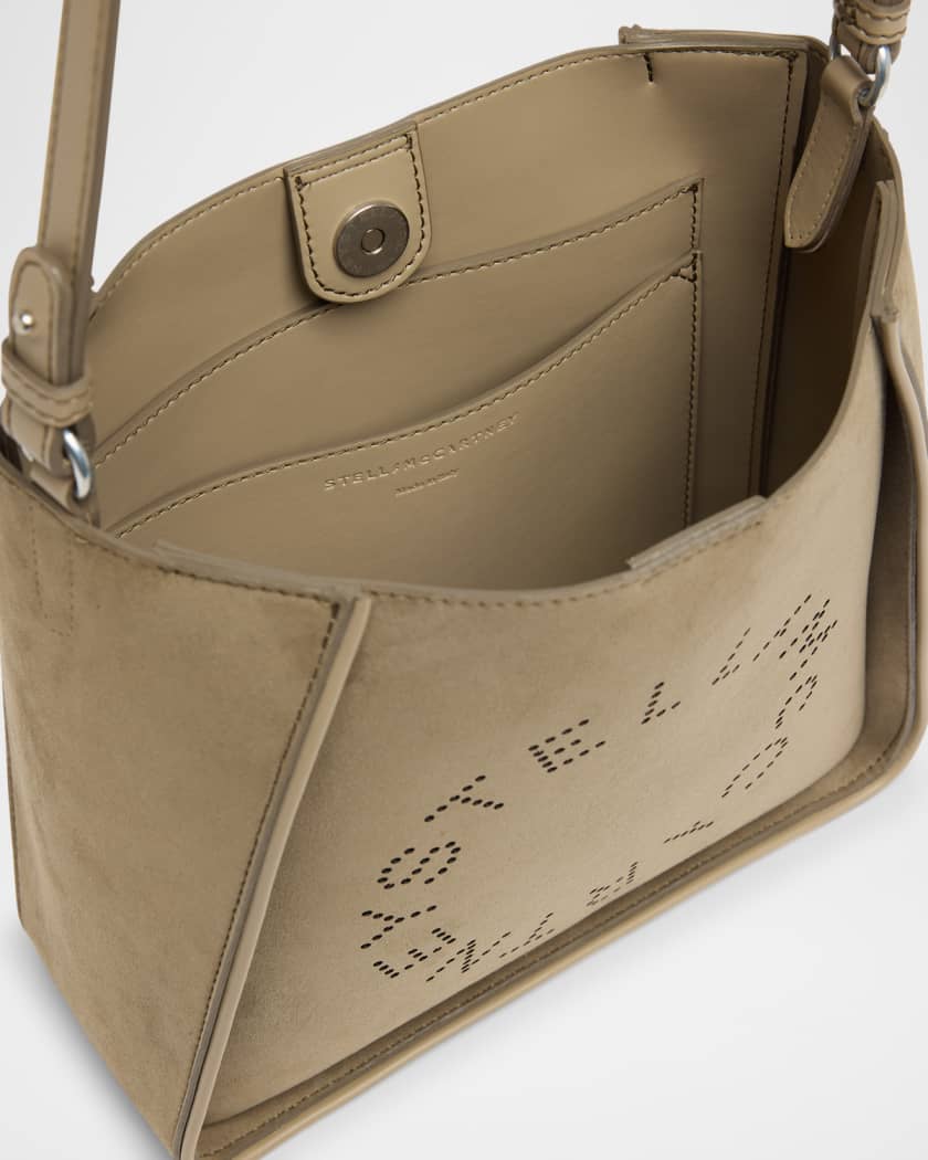 ショルダーバッグ・ポシェット STELLA MCCARTNEY CROSSBODY BAG ALTER SUEDE Stella McCartney Alter Suede Piped Crossbody Bag | Neiman Marcus