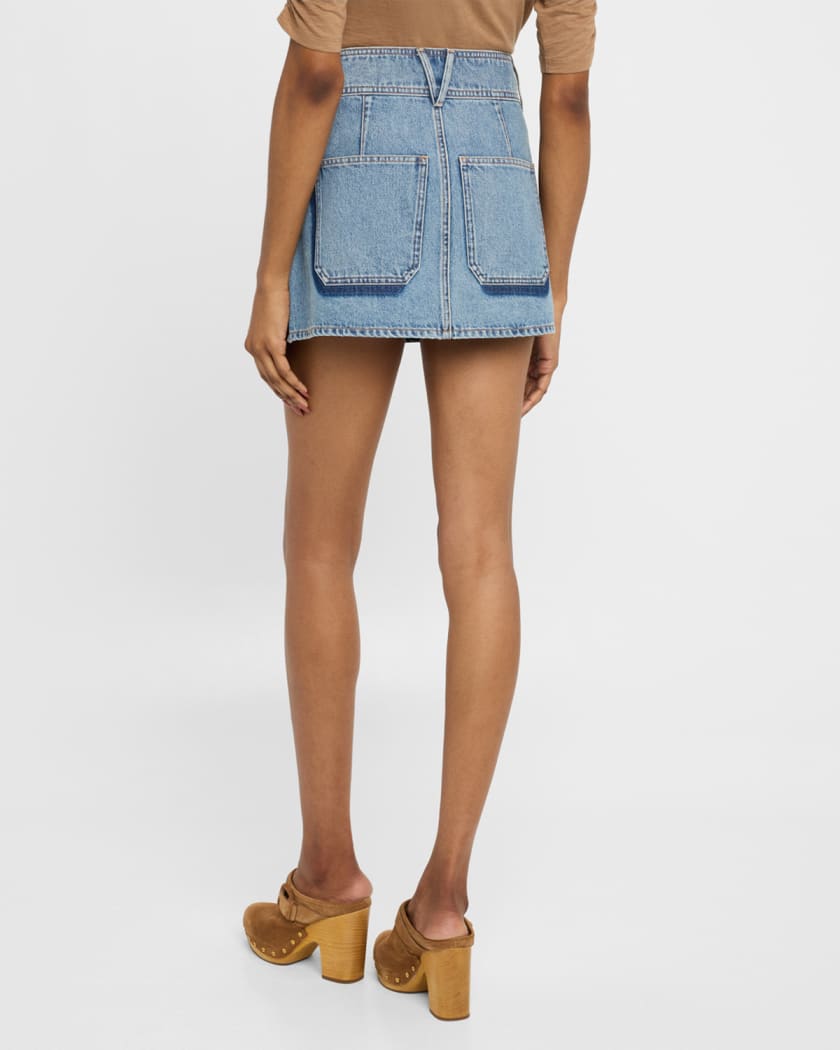 Vilma Denim Mini Skirt