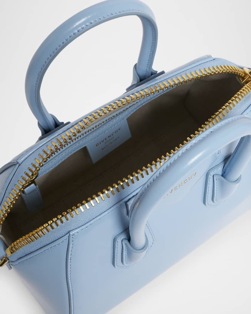 Antigona Mini Top-Handle Bag in Patent Leather