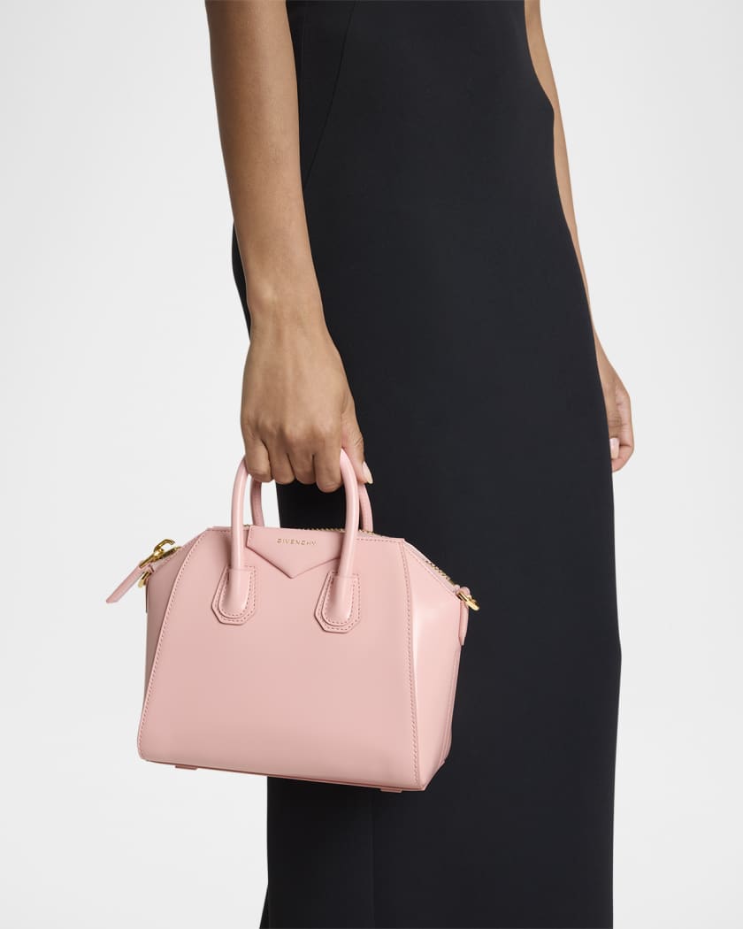 Antigona Mini Top-Handle Bag in Patent Leather