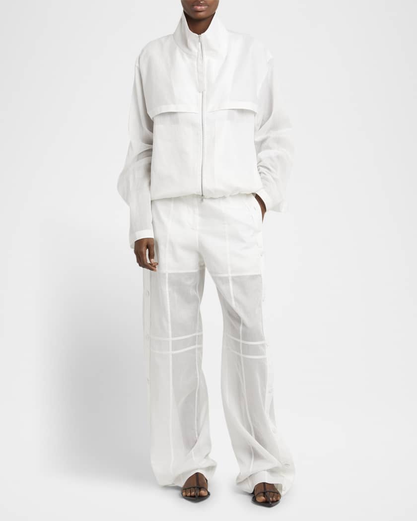 パンツ JIL SANDER Women Straight Pants J02KA0327J45078 106 White Jil Sander mid-rise Straight Jeans | White | FARFETCH