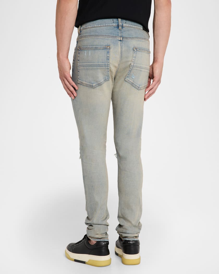 Men's MX1 Distressed Skinny Jeans