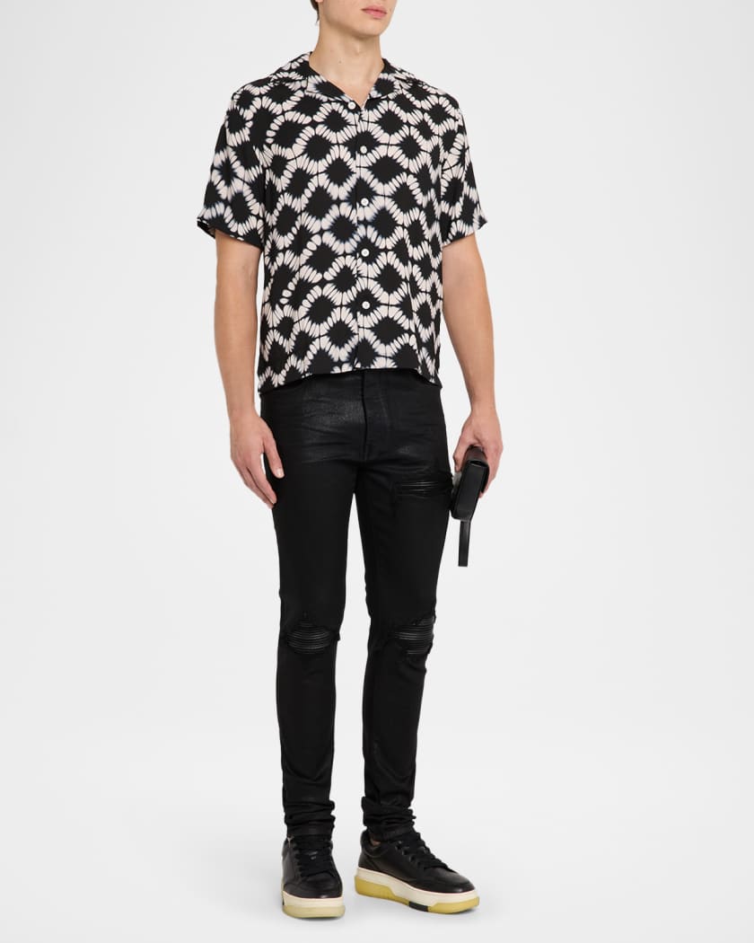 Men's MX1 Waxed Skinny Jeans