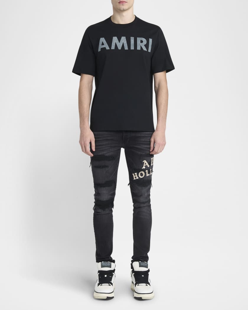 Amiri Men's Stencil Logo Graphic T-Shirt | Neiman Marcus Amiri Men's Stencil Logo Graphic T-Shirt | Neiman Marcus
