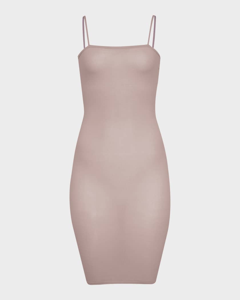slim fit dress slacks Kayla Pink Fitted Maxi Dress main image 1