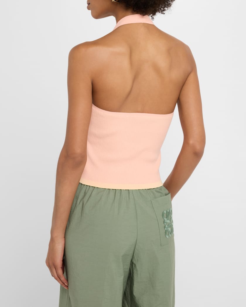 Anagram Rib Halter Top