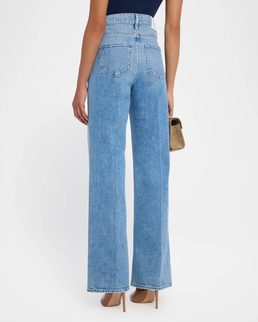 Anessa High-Rise Wide-Leg Jeans