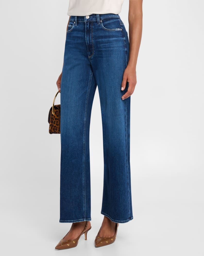 Anessa High-Rise Wide-Leg Jeans