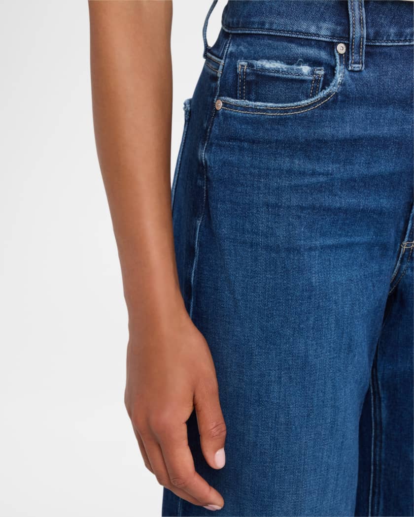 Anessa High-Rise Wide-Leg Jeans