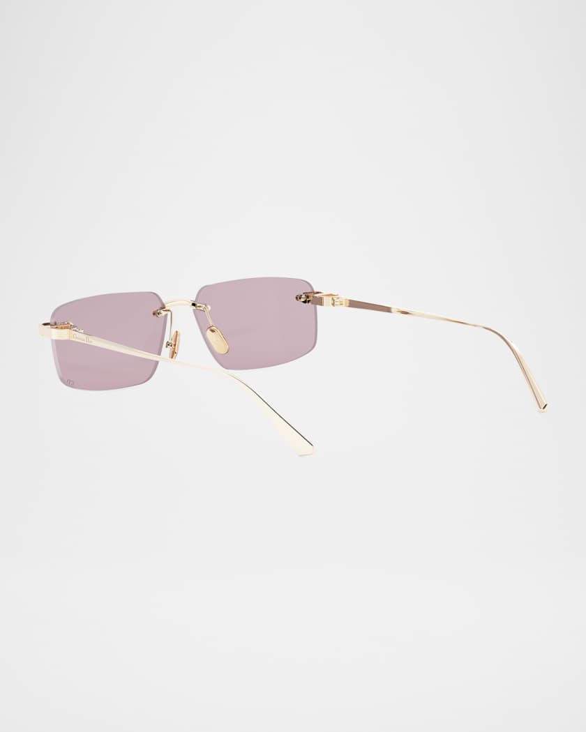 CDior S4U Rimless Square Sunglasses