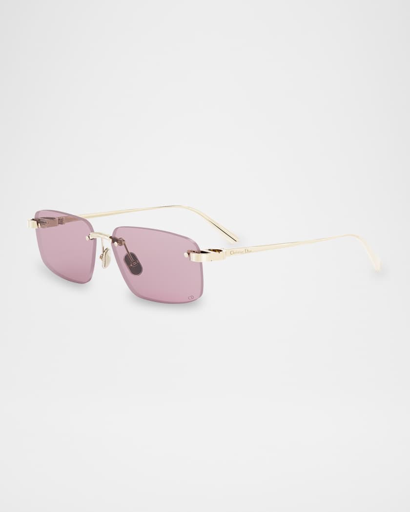 CDior S4U Rimless Square Sunglasses