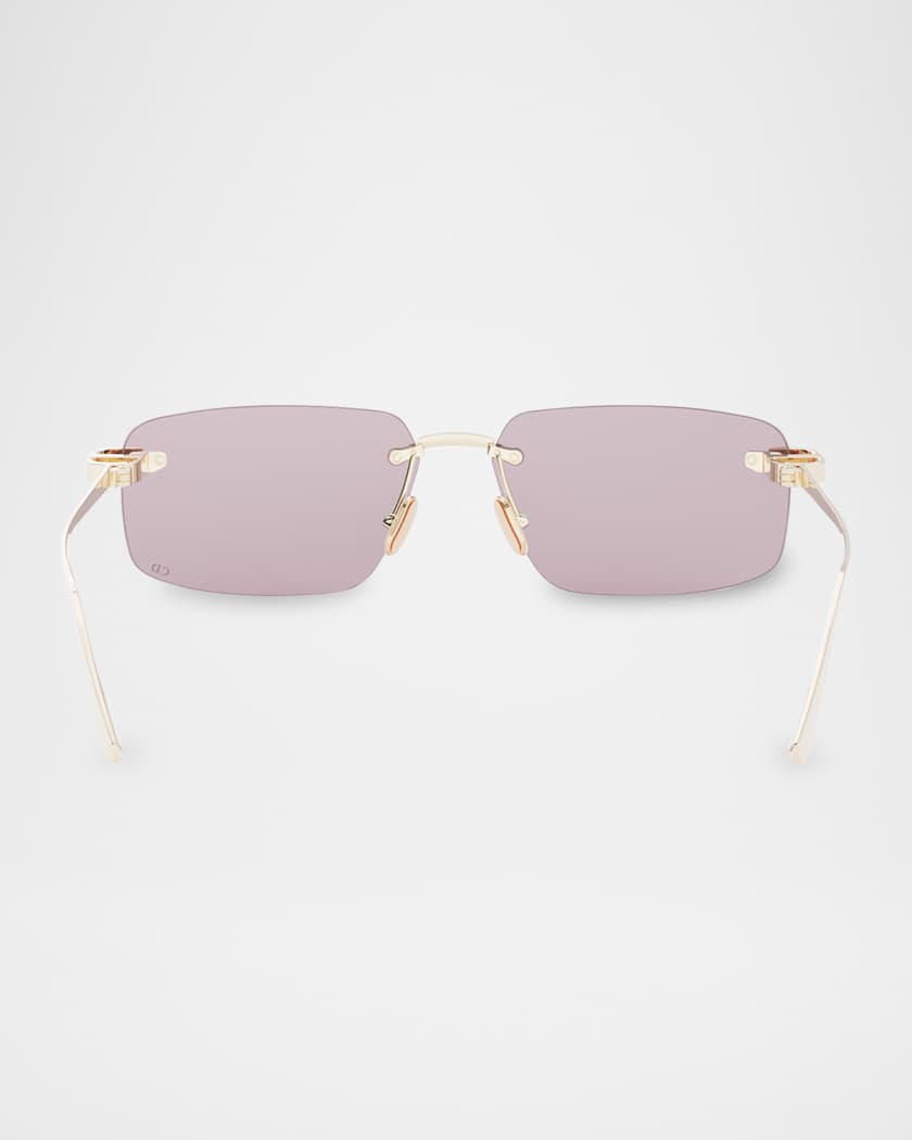 CDior S4U Rimless Square Sunglasses