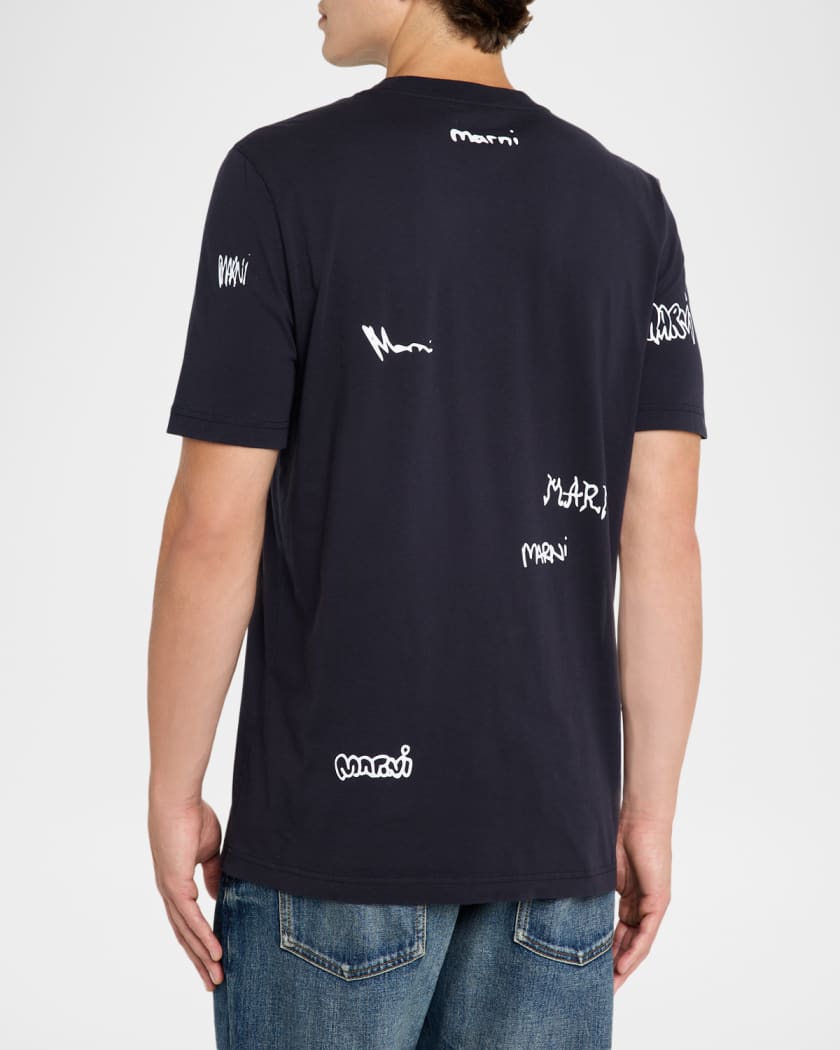 Tシャツ・カットソー MARNI Men T-shirt Black HUMU0287P0USCX49 MCN99 マルニ】ジャージーコットン製Tシャツ – GQ SHOP