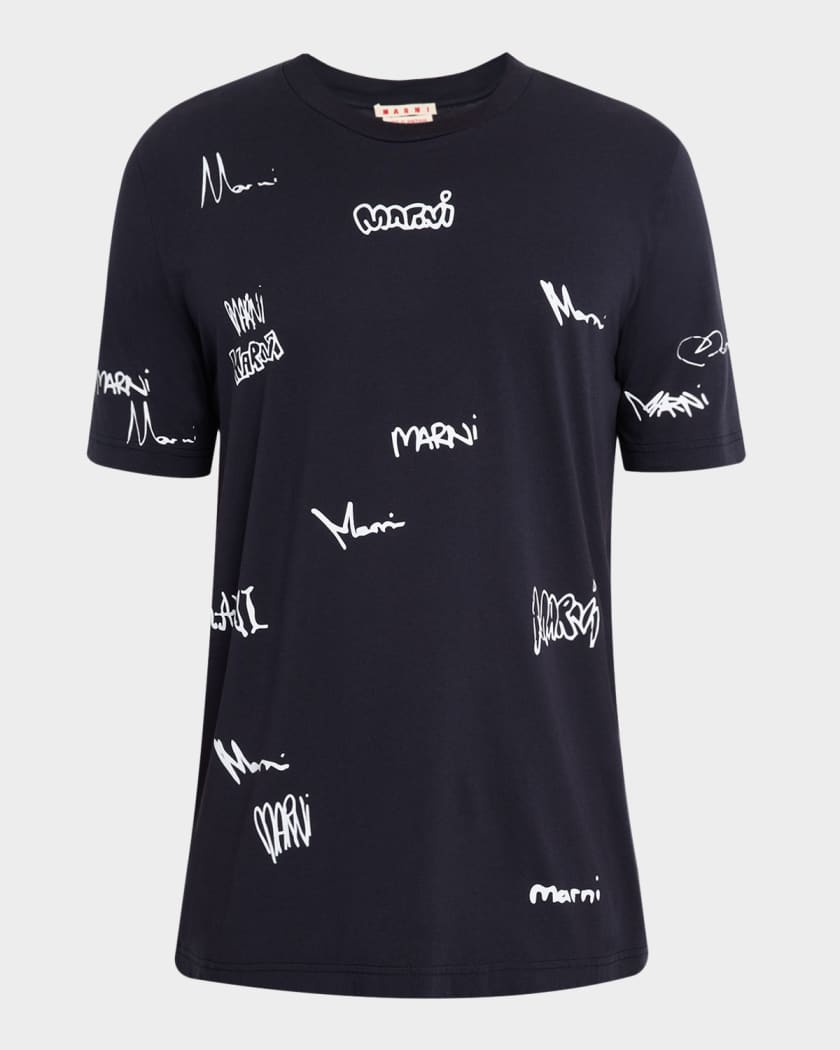 【関税&送料込】Marni T-shirts and Polos Black Marni T-shirts and Polos | Garmentory