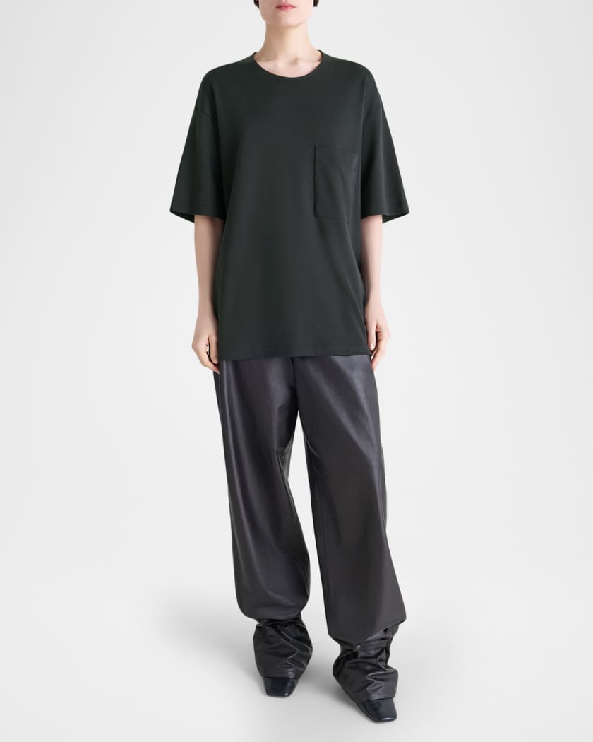 LEMAIRE LS RELAXED TEE サイズS Namu Shop - Lemaire LS Relaxed Tee - Black