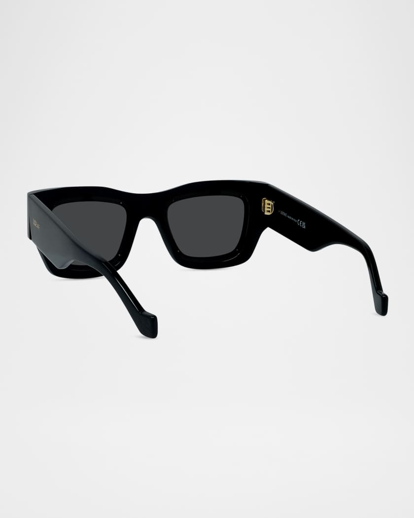 Loewe Signature Square Acetate Sunglasses | Neiman Marcus