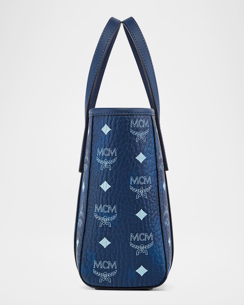 Toni Mini Visetos Shopper Top-Handle Bag
