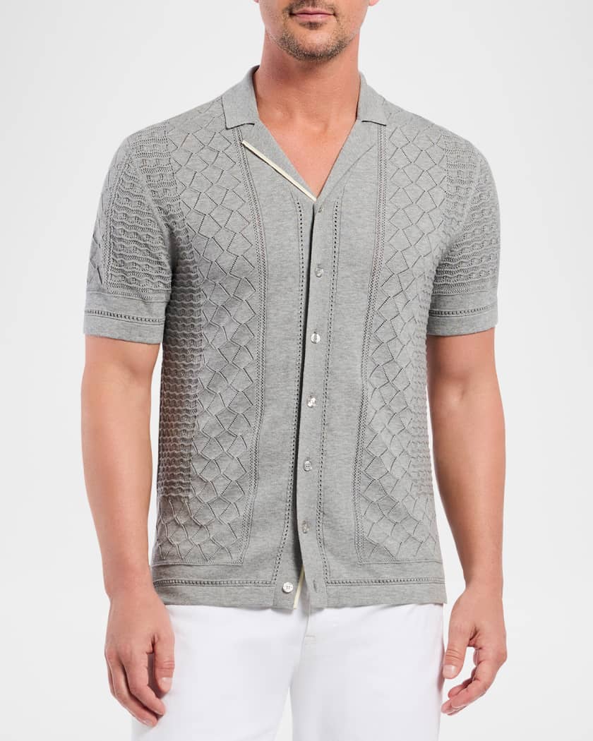 Men's Delmar Button-Down Sweater