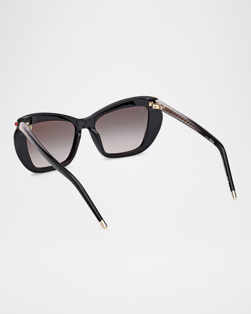Square Acetate Sunglasses | Neiman Marcus