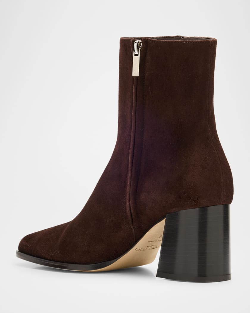 Linne Suede Ankle Booties