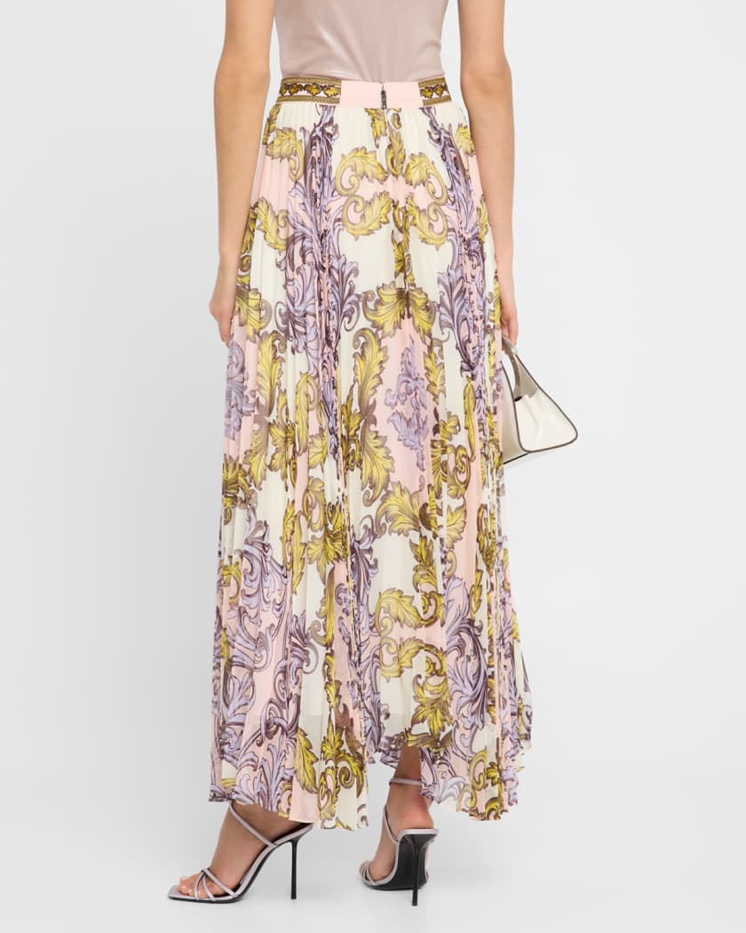 Day Dreamer Katz Pleated Maxi Skirt