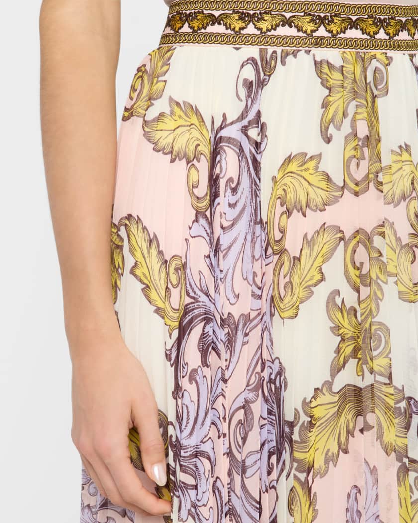 Alice + Olivia Day Dreamer Katz Pleated Maxi Skirt | Neiman Alice + Olivia Day Dreamer Katz Pleated Maxi Skirt | Neiman