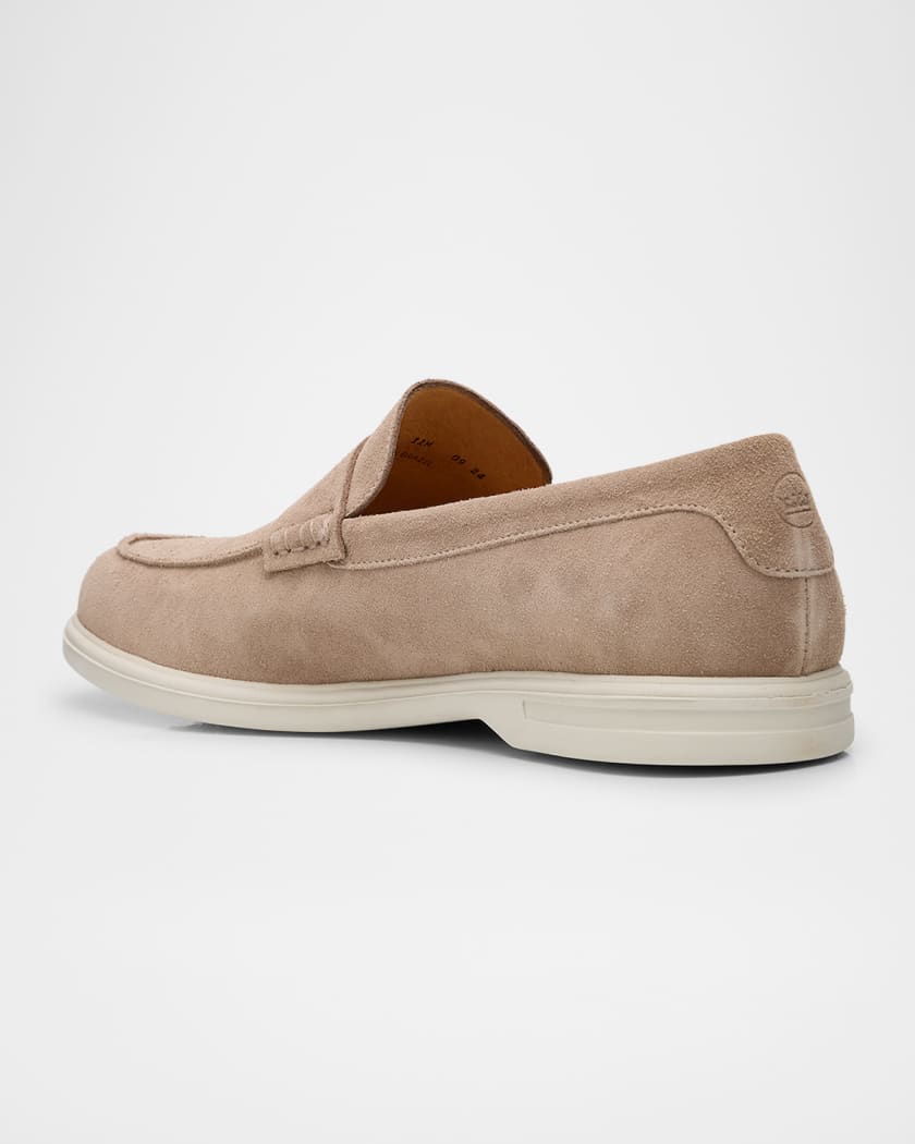 Men's Excursionist Suede Penny Loafers